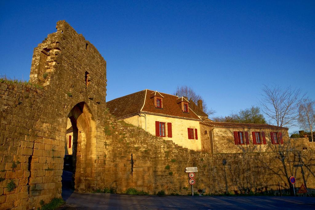 1 Logis A Domme - Piscine & Spa Exterior foto